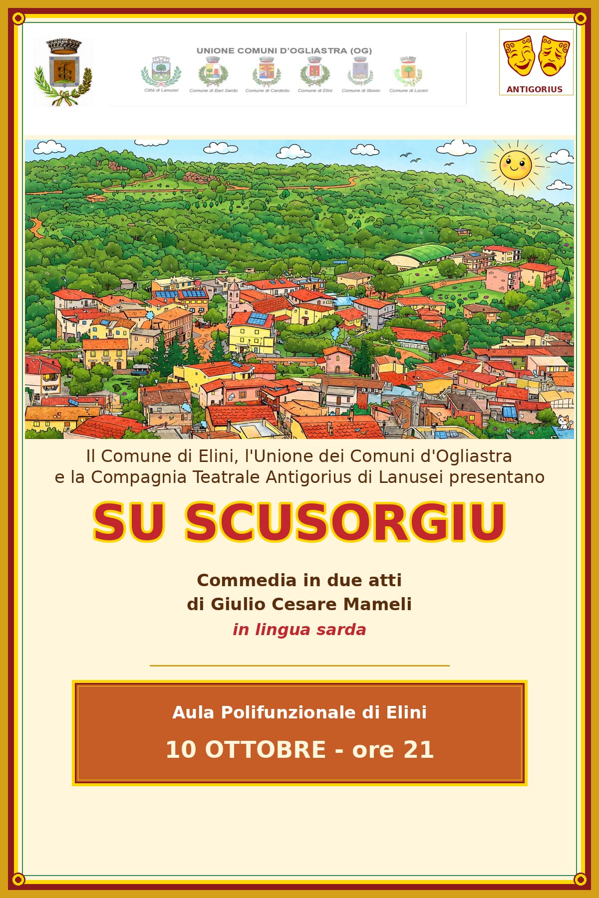 Locandina commedia 