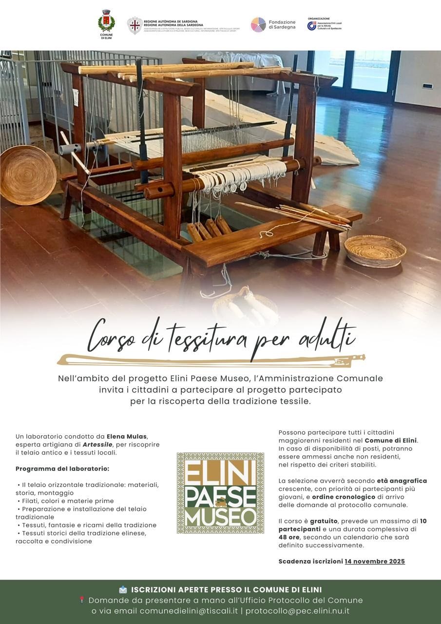 Locandina corso adulti