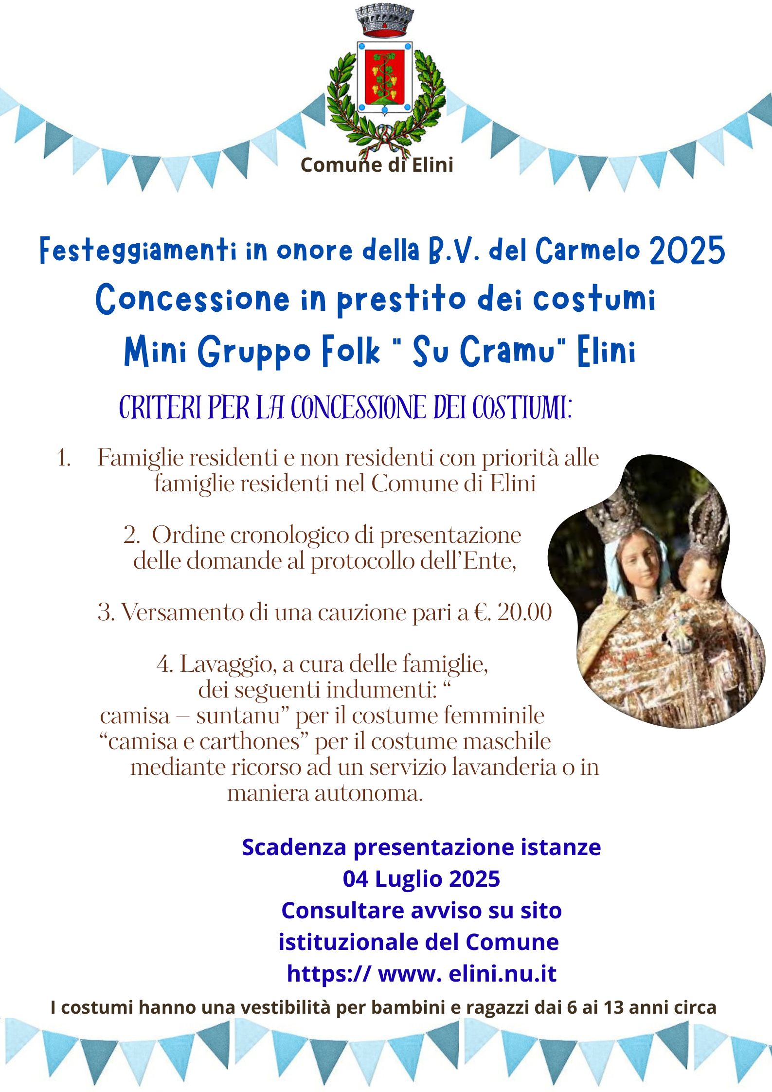 Locandina costumi immagine