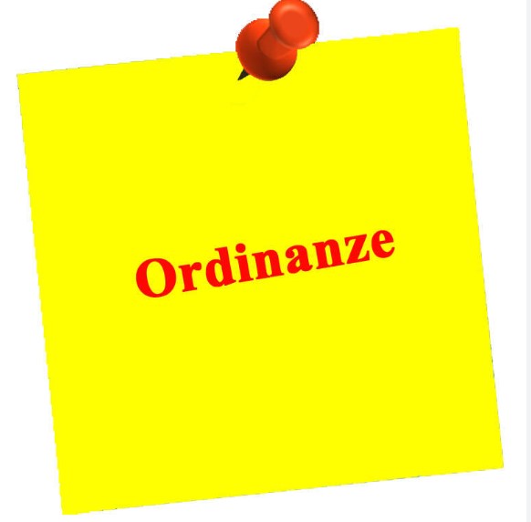 ordinanze